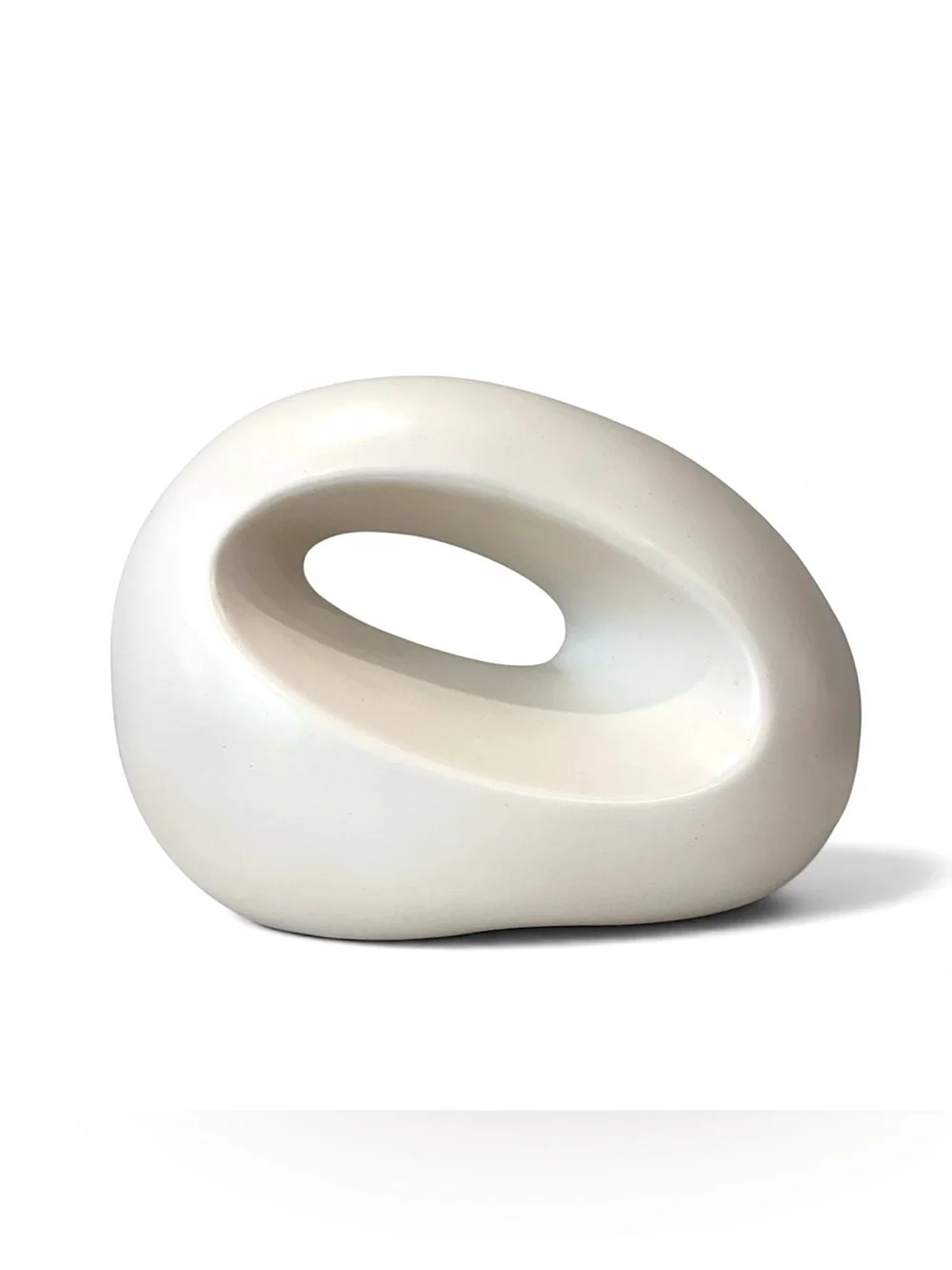West Elm Alba Ceramic Sculpture Modern Home Decor
